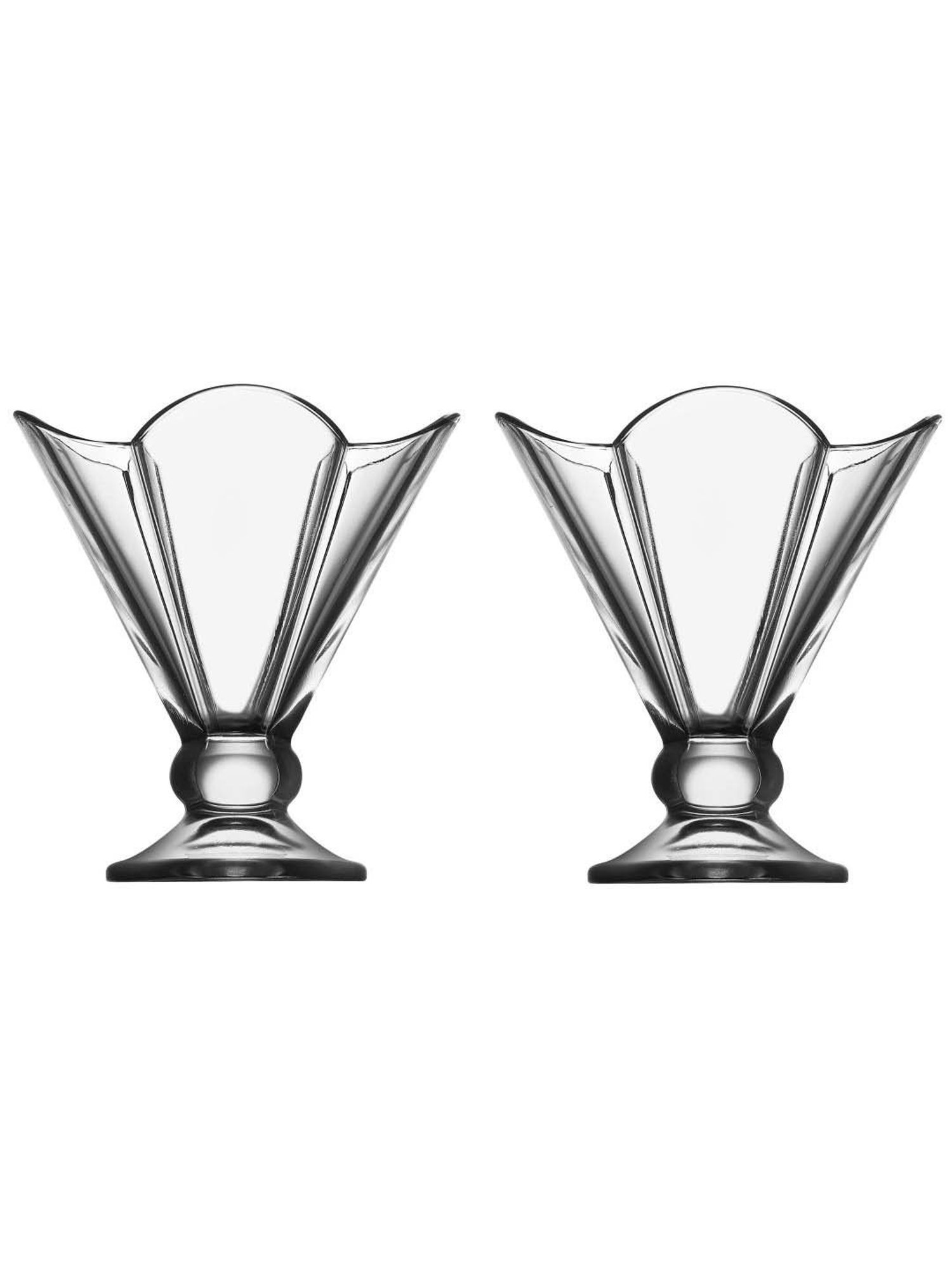 Pasabahce Transparent Iceville Ice Cream Cup (0.21 L) - Set of 2