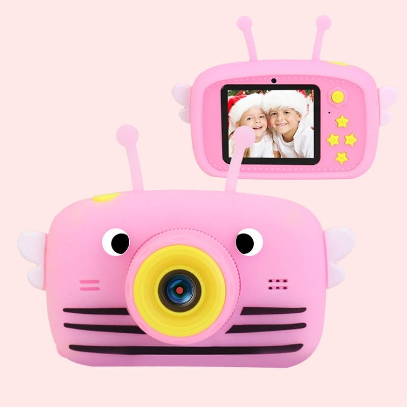 Kids Camera, Children Toy Camera HD Front and Rear Dual-lens Camera Cartoon Digital Camera