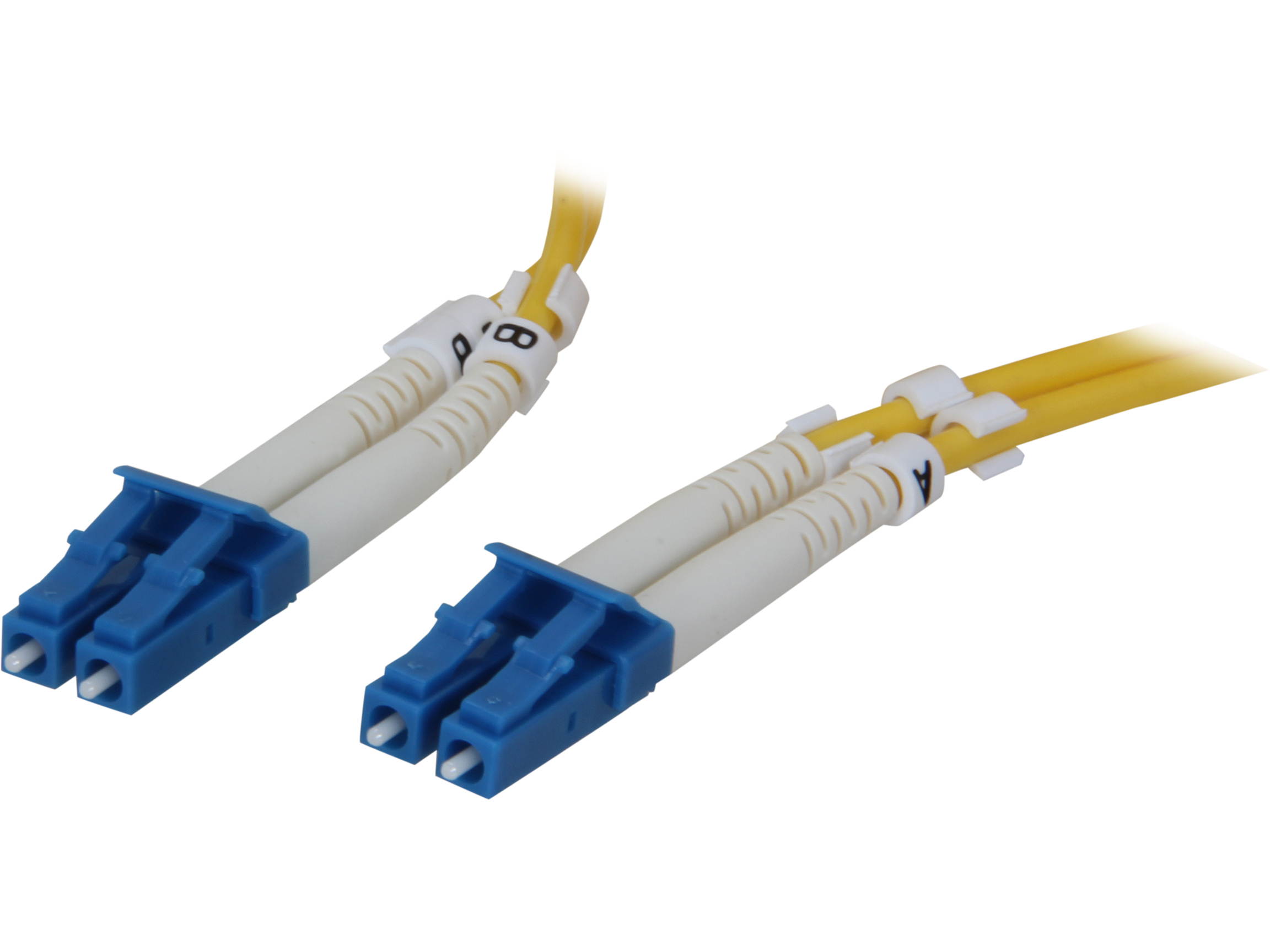 BYTECC SD-LL5 5m SD-LL LC to LC Duplex (2 Strand) Cable, Single Mode 9/125 Standard Zipcore