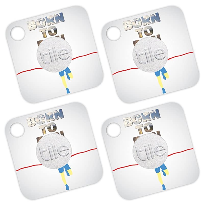 Skin Compatible with Tile Mate - Born to Run | Protective, Durable, and Unique Vinyl Decal wrap Cover | Easy to Apply, Remove, and Change Styles | Made in The USA