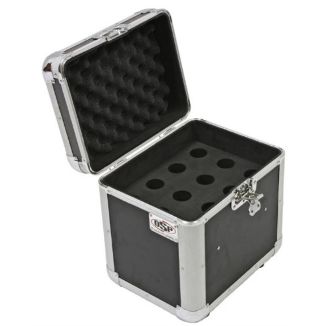 OSP MIC-CASE12 ATA Microphone Case - 12 Mic Road Flight Case