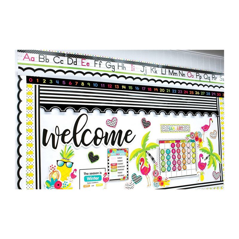 16pc Numbers 0-120 Mini Bulletin Board Set - Carson Dellosa