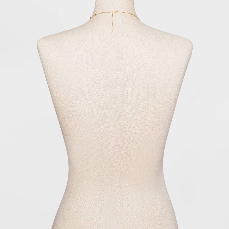 Beloved + Inspired Gold 'Dream' Disc Necklace - Gold