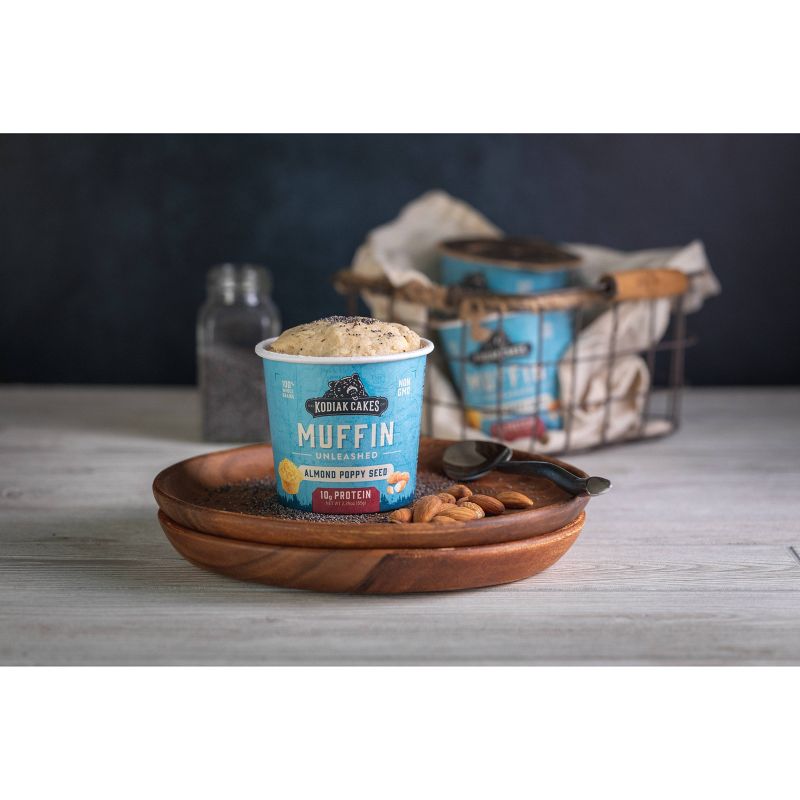 Kodiak Cakes Almond Poppy Seed Muffin Cup - 2.24oz