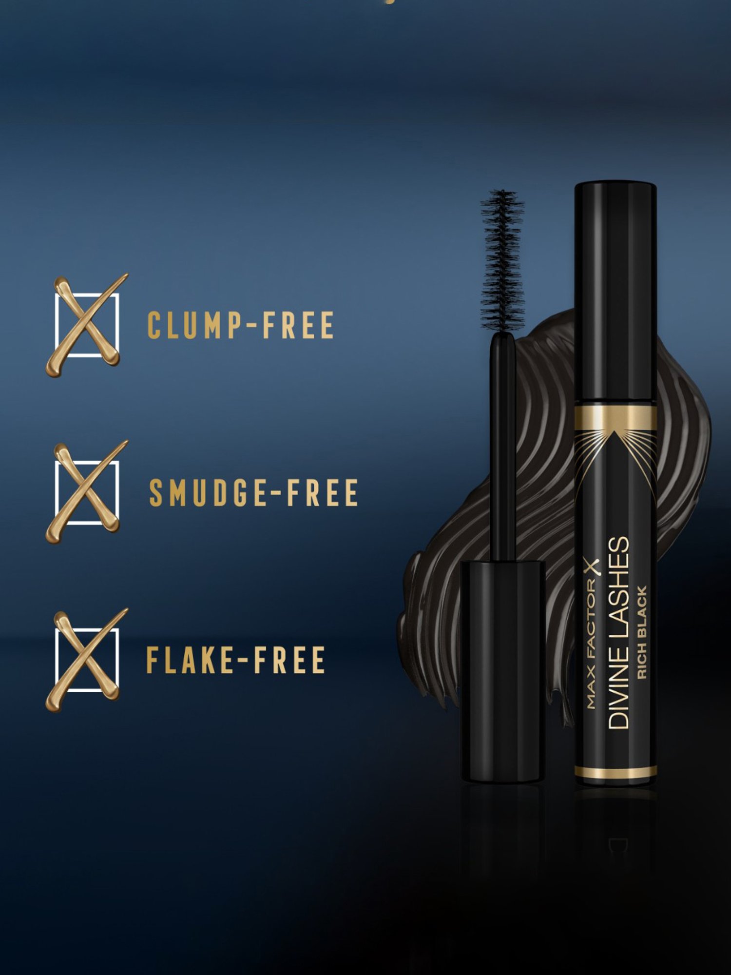 Max Factor Divine Lashes Mascara 001 Rich Black - 8 ml