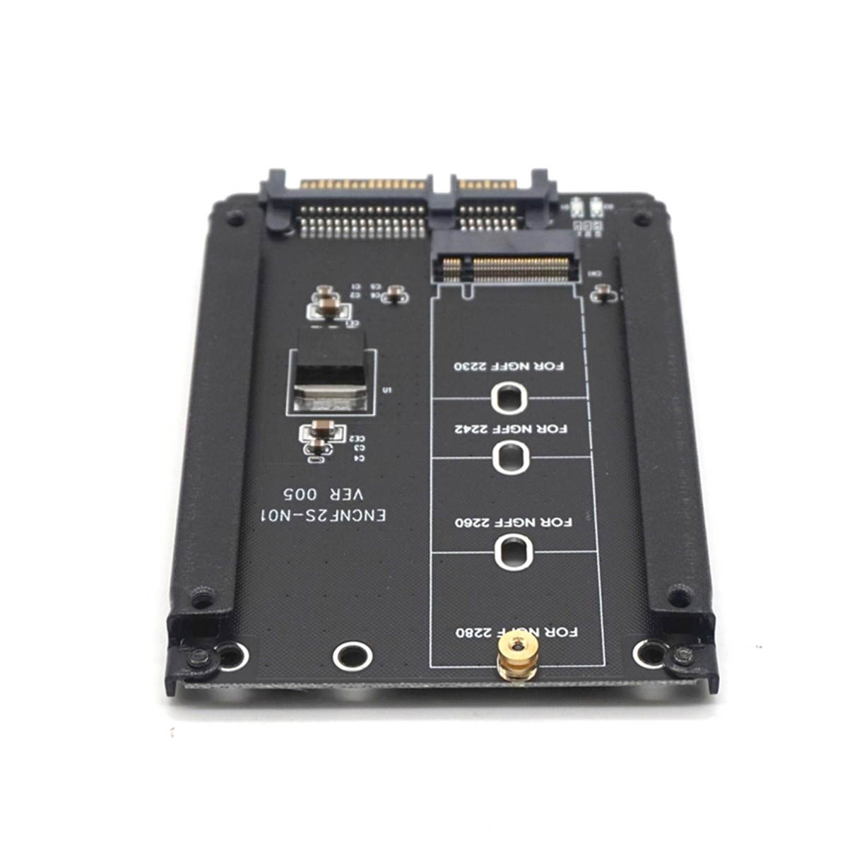 Weastlinks Metal Case B+M Key M.2 NGFF SSD To 2.5 SATA 6Gb/s Adapter Card With Enclosure Socket M2 NGFF Adapter