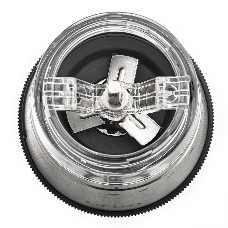 Brim Electric Handheld Coffee Grinder - Silver