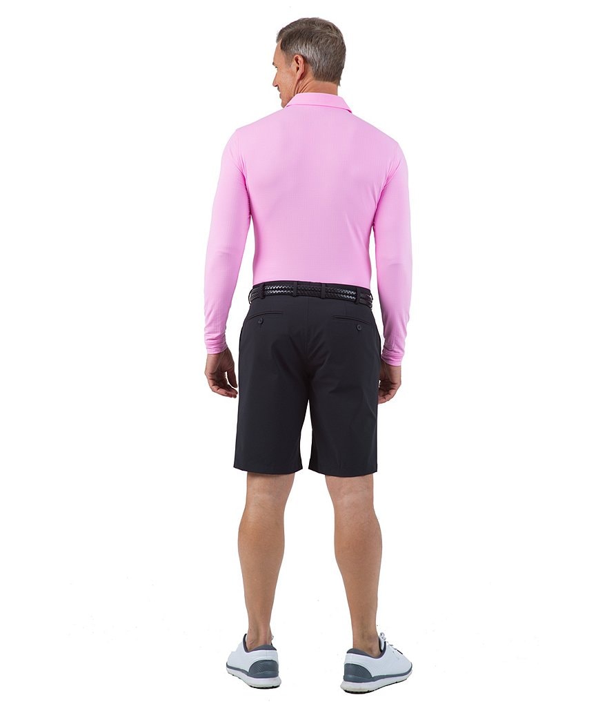 IBKUL Long-Sleeve Ice Fil&reg; Polo Shirt