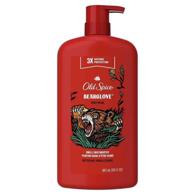 Old Spice Wild Collection Bearglove Body Wash Pump - 30 fl oz