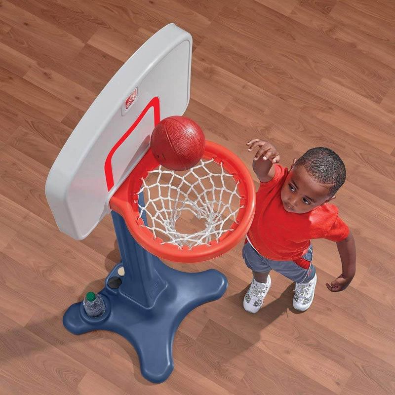Step2 Shootin' Hoops 42 Inch Little Kids Junior Basketball Hoop Sport Set & Ball