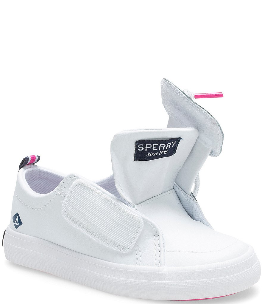Sperry Girls' Crest Vibe Jr Leather Sneakers (Toddler)
