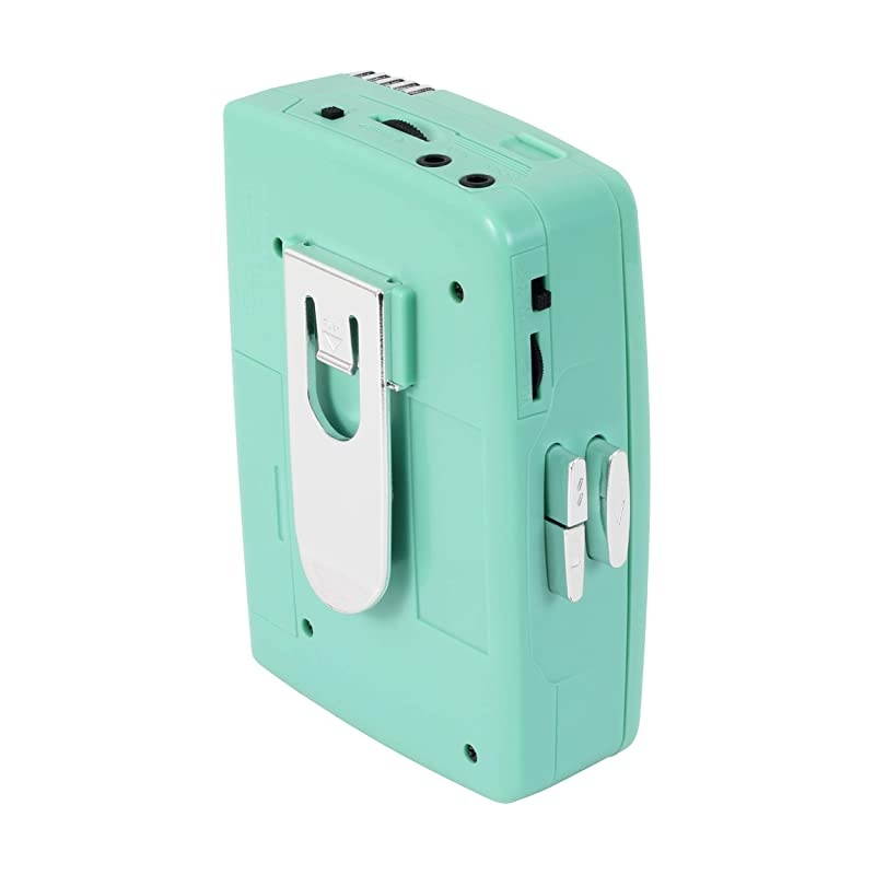 Walkabout Walkman Personal Stereo Cassette Player with AM/FM Radio (Teal/Silver)