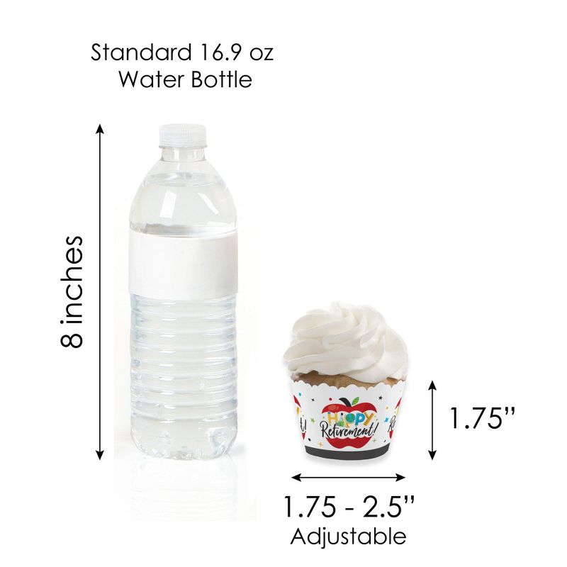 Big Dot of Happiness Best Mom Ever - Dessert Cupcake Toppers - Mother's Day Clear Treat Picks - Set of 24