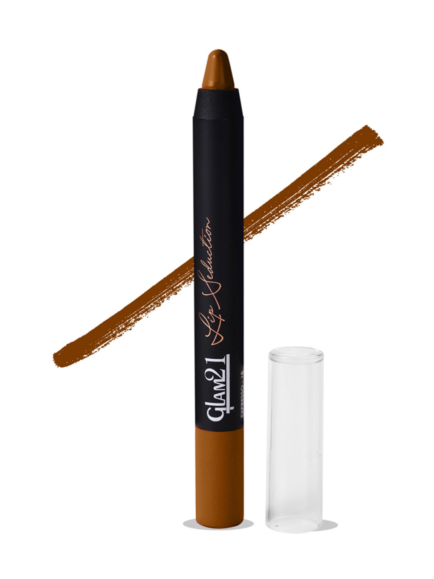Glam21 Lip Seduction Crayon Lipstick 18 Expresso - 2.8 gm