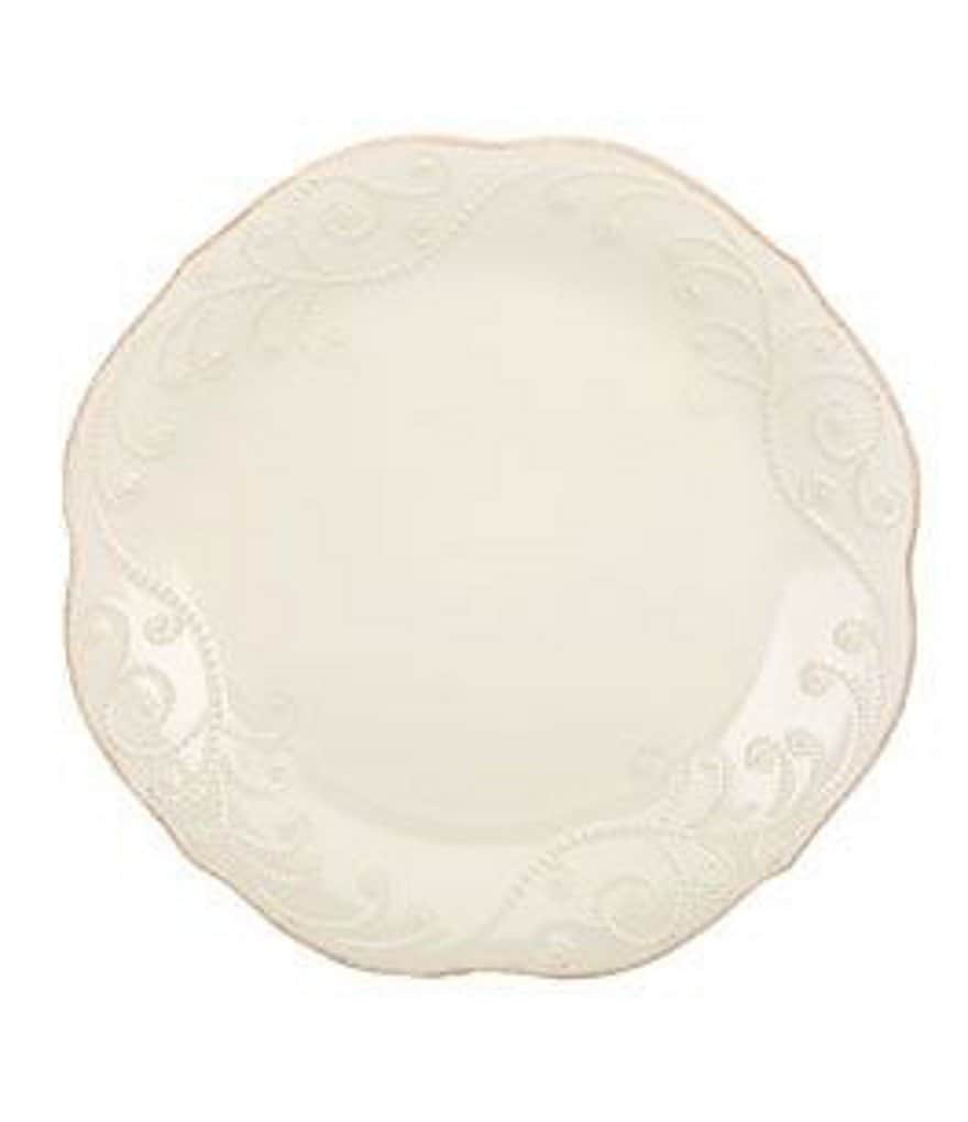 Lenox Opal Innocence Carved Vine Porcelain Saucer