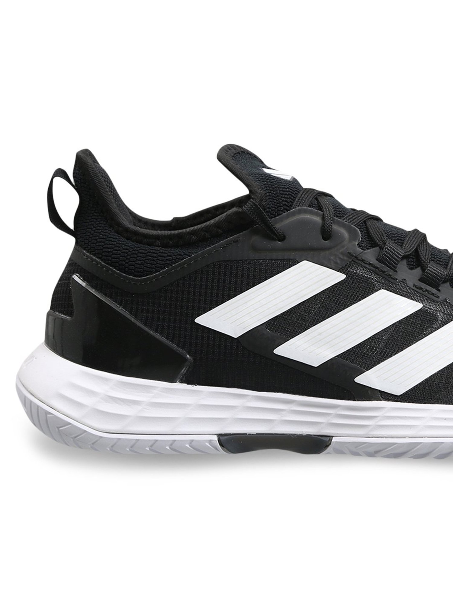 Adidas Men's adizero Ubersonic 4.1 Black Tennis Shoes