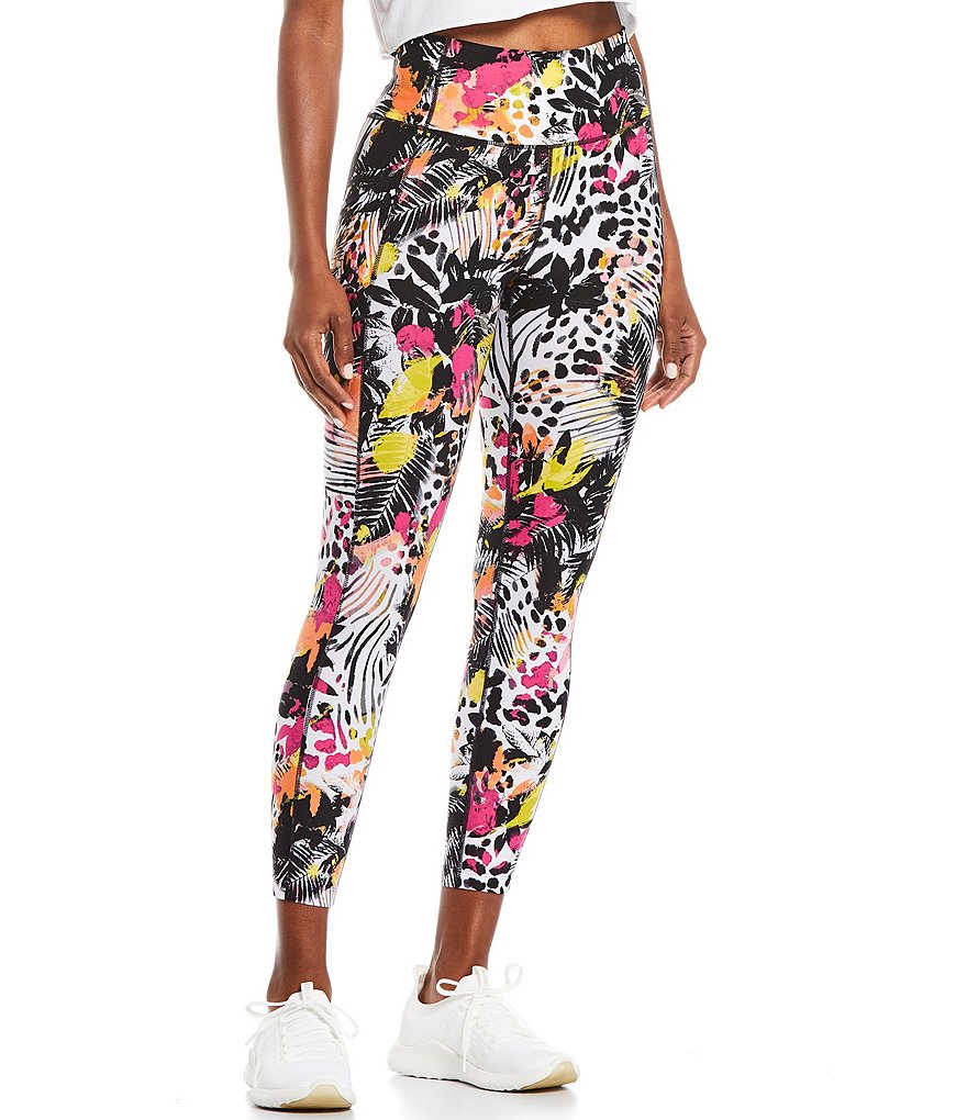 Marc New York Ombre Tie Dye High Rise 7/8 Pull-On Leggings