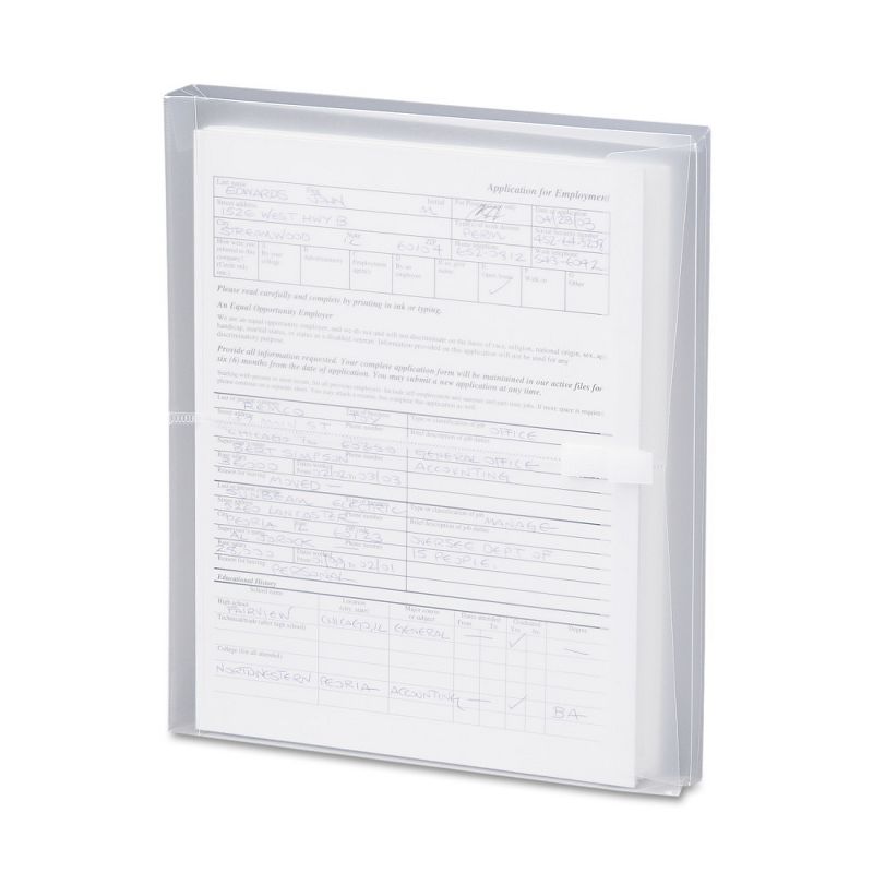 School Smart Polypropylene Heavyweight Reinforced Sheet Protector, Top Loading, Clear, pk of 100