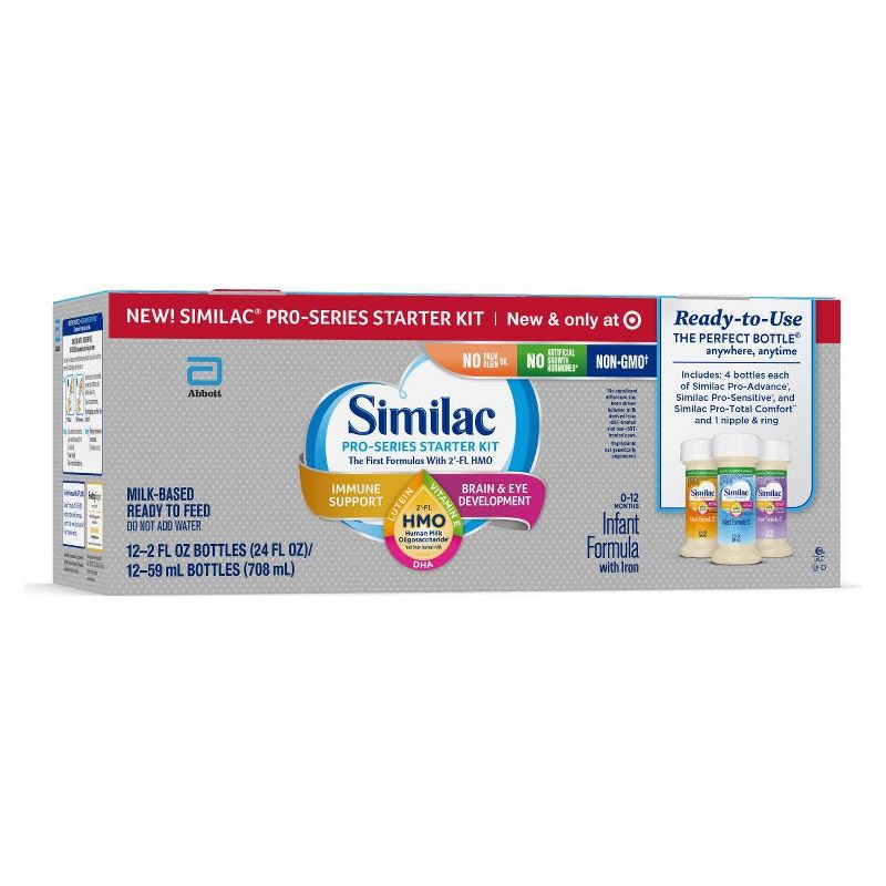 Similac Baby Formula Starter Kit - 3ct/8 fl oz Each