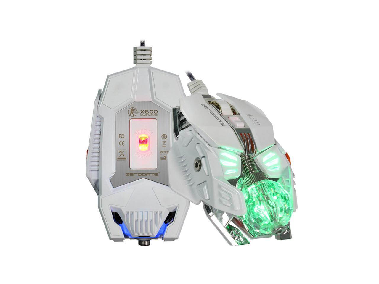 Mechanical Wired Gaming Mouse 8 Button 2500DPI A5050 Chip Macros Programming Optical Computer Mouse for Laptop PC Gamer