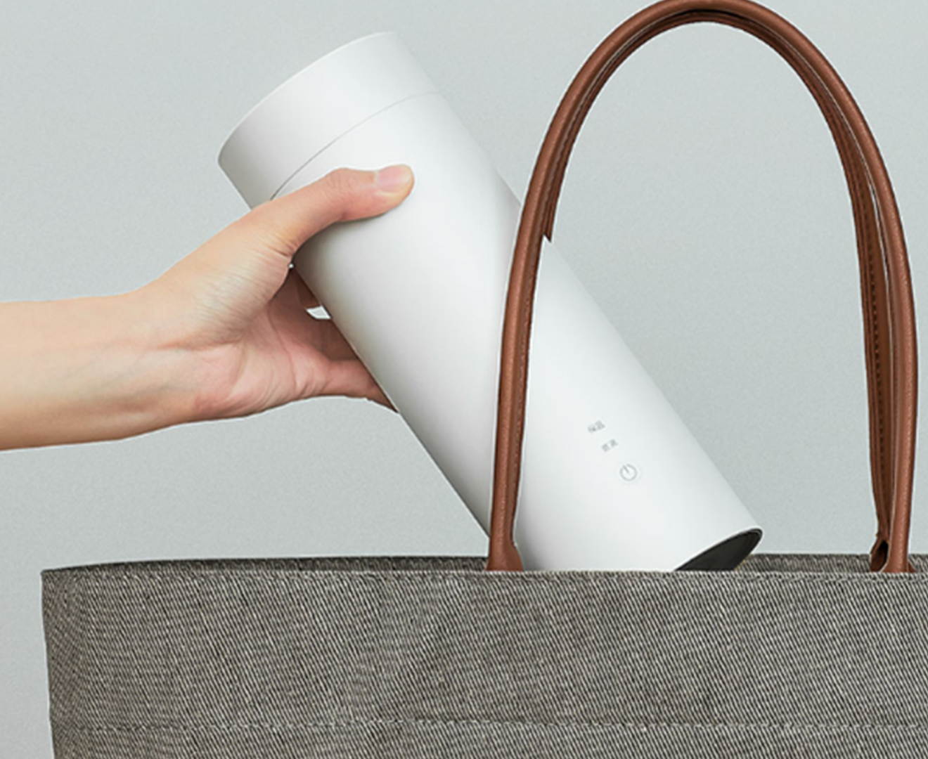 Select Mall 400ml Portable Electric Kettle Cup From Water Constant Temperature 304 Stainless Steel Liner Travel Electric Cup