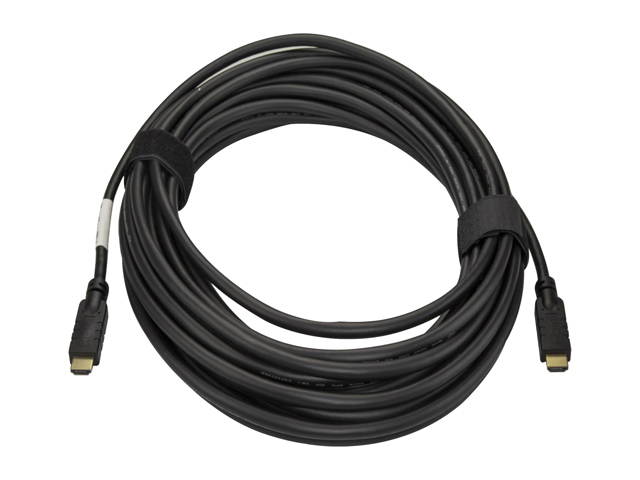 StarTech.com HD2MM15MA CL2 HDMI Cable - 50 ft / 15m - Active - High Speed - 4K HDMI Cable - HDMI 2.0 Cable - In Wall HDMI Cable with Ethernet