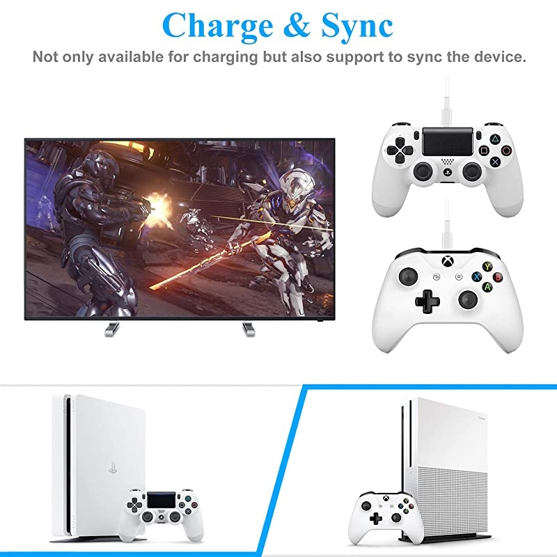 Power Extension Cable for Wyze Cam PanWyzeCamKasa CamYI Dome Home CameraFurbo DogNest CamOculus GoDurable Charging and Data Sync Cord for Home Security Camera