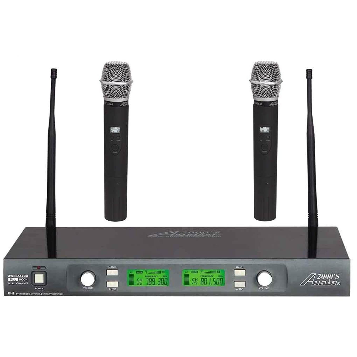 Audio2000S AWM6547DU Wireless Handheld Microphone System