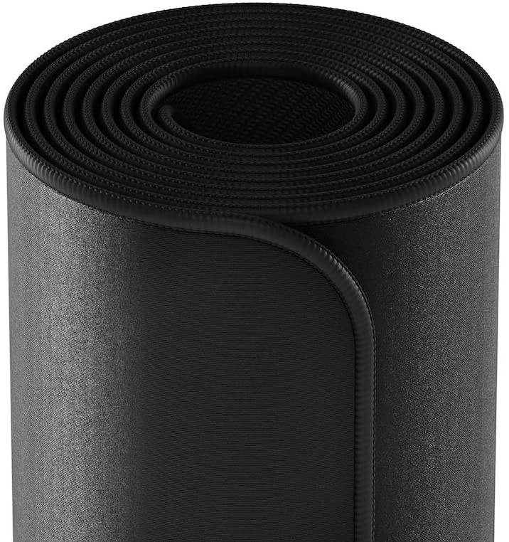 Glorious 3XL Extended Gaming Mouse Mat/Pad - Large, Wide (XLarge) White Cloth Mousepad, Stitched Edges | 48x24" (GW-3XL)