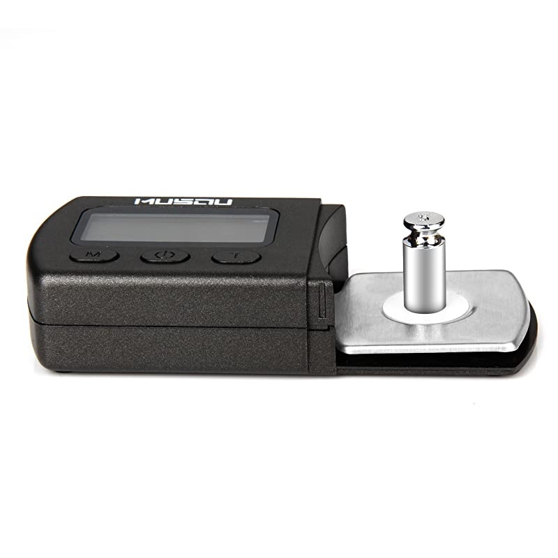 Digital Turntable Stylus Force Scale Gauge 001g Blue LCD BacklightTracking Force Pressure GaugeScale for Tonearm Phono Cartridge