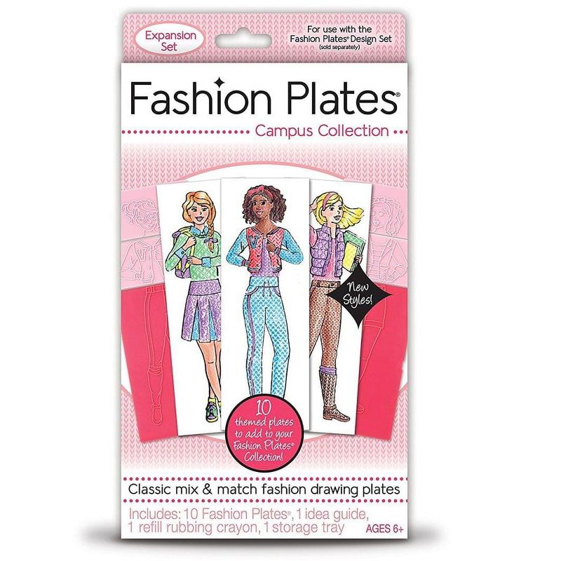 Kahootz, LLC Fashion Plates Expansion Pack: Campus Collection