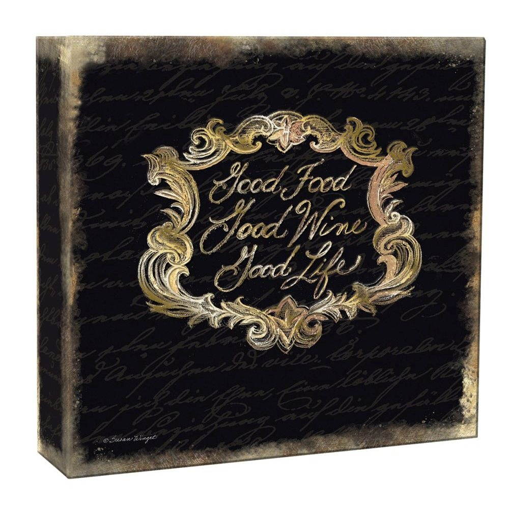 Lang Gilded Wine (1117003) Recipe Book, Large, MULTI