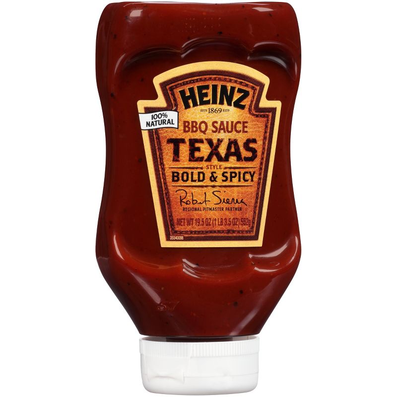 Heinz Texas Style Bold & Spicy BBQ Sauce - 19.1oz