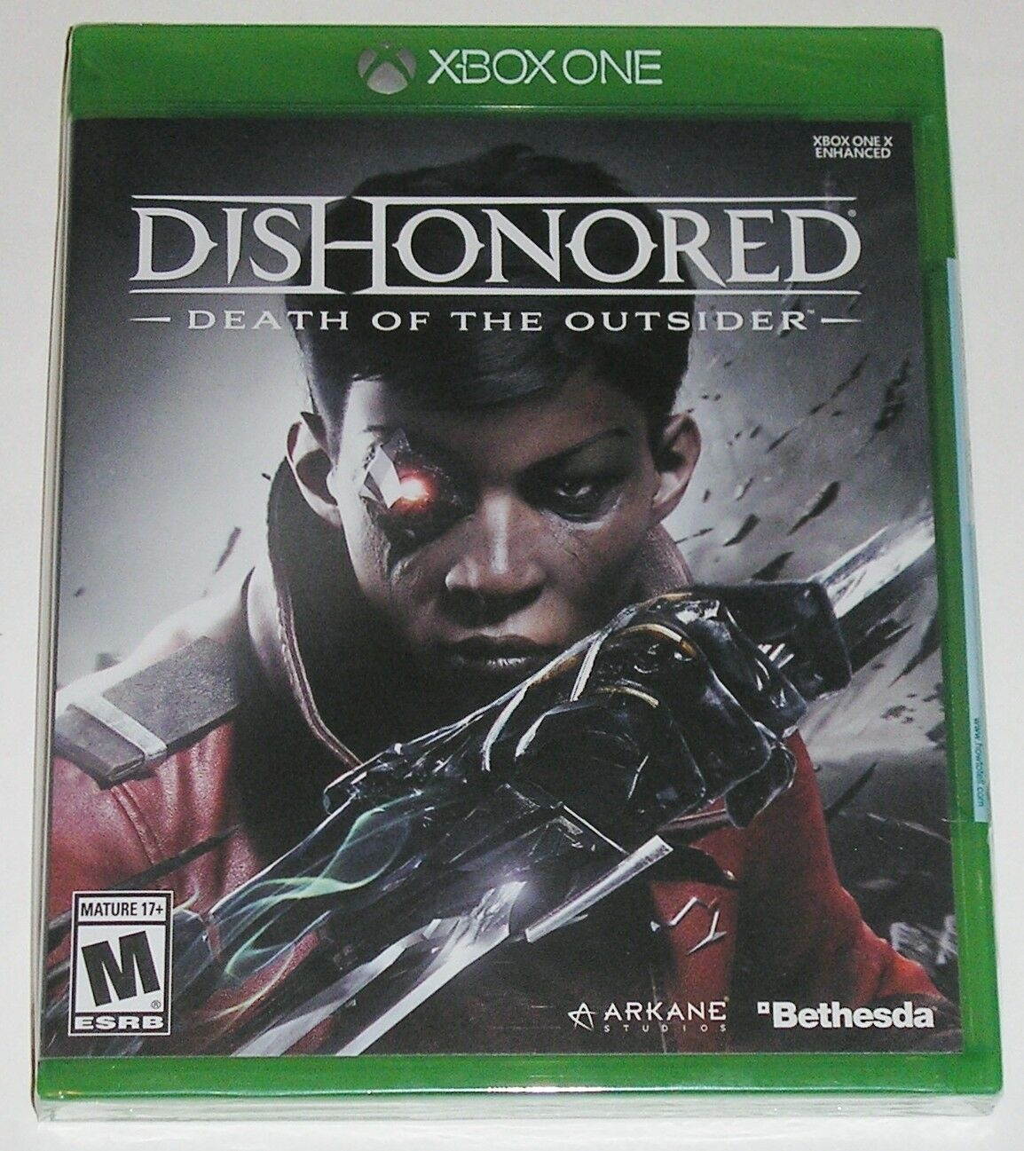 Dishonored: Death Of The Outsider (Microsoft Xbox One, 2017)Plastic Torn