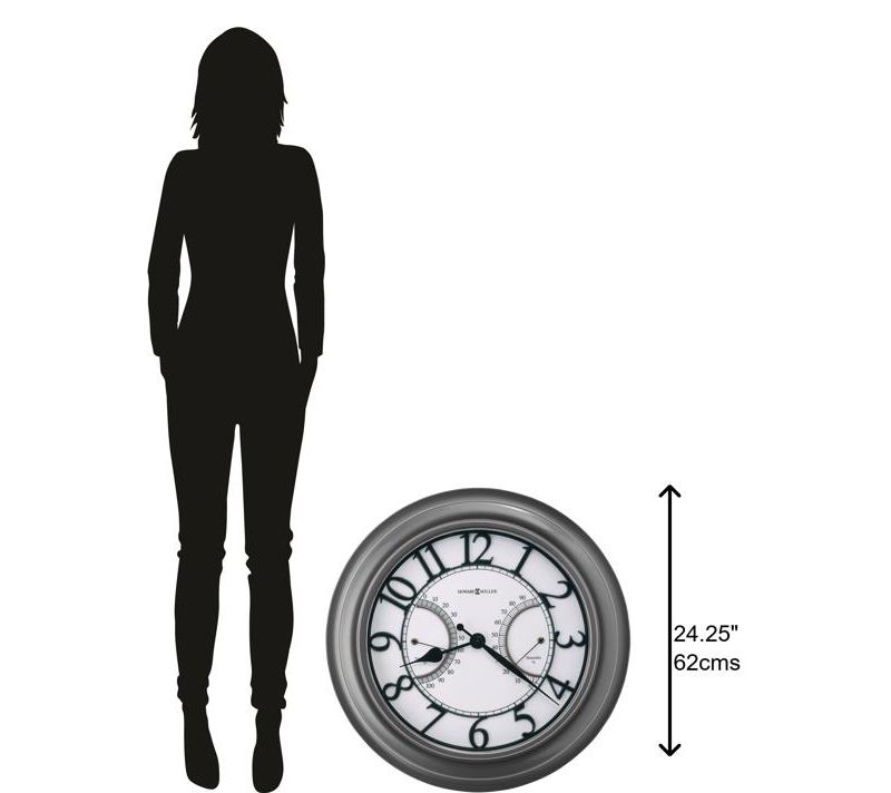 Howard Miller 625668 Howard Miller Tawney Outdoor Wall Clock 625668