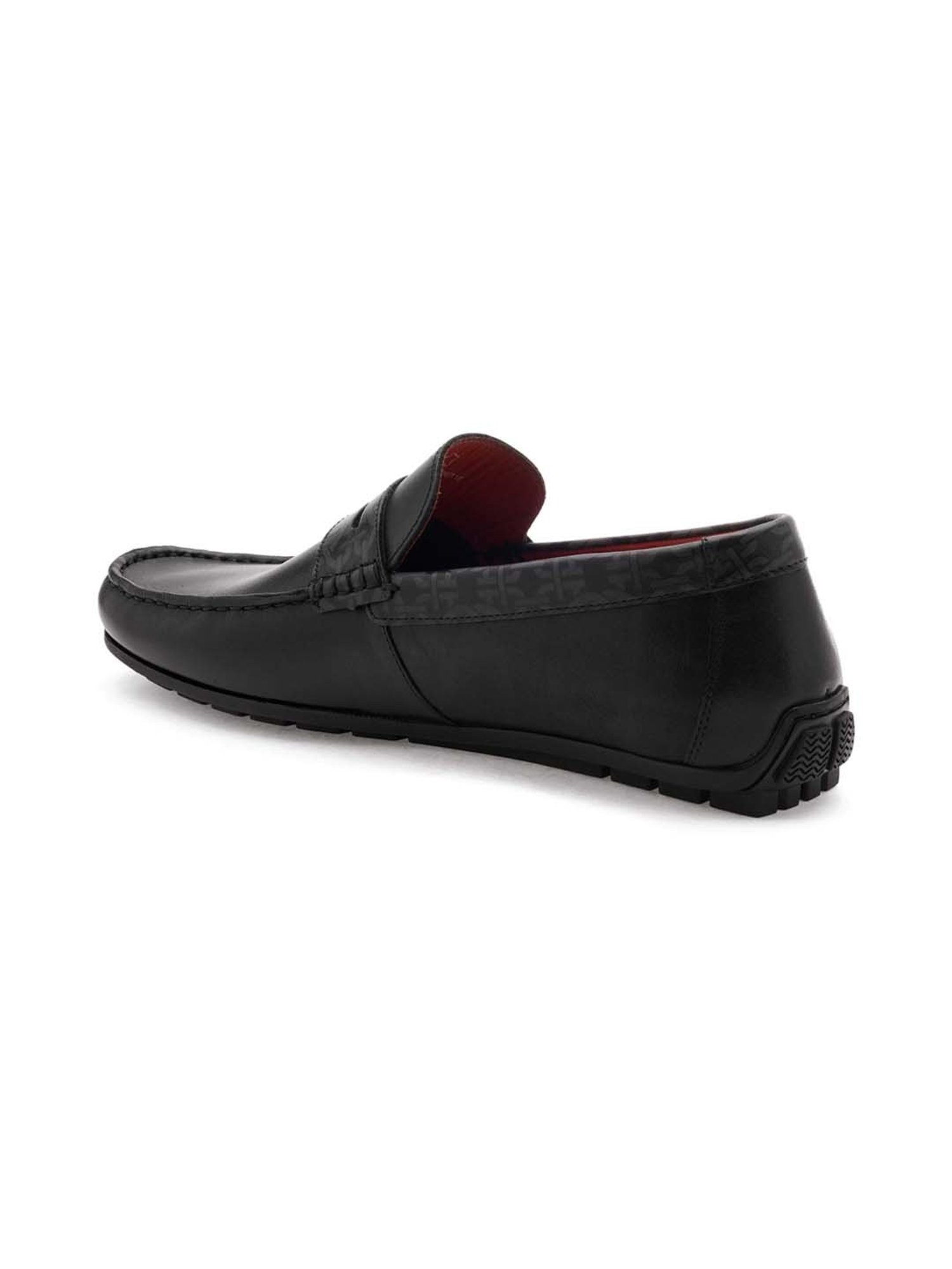 Ruosh Men's The Severo Black Loafers