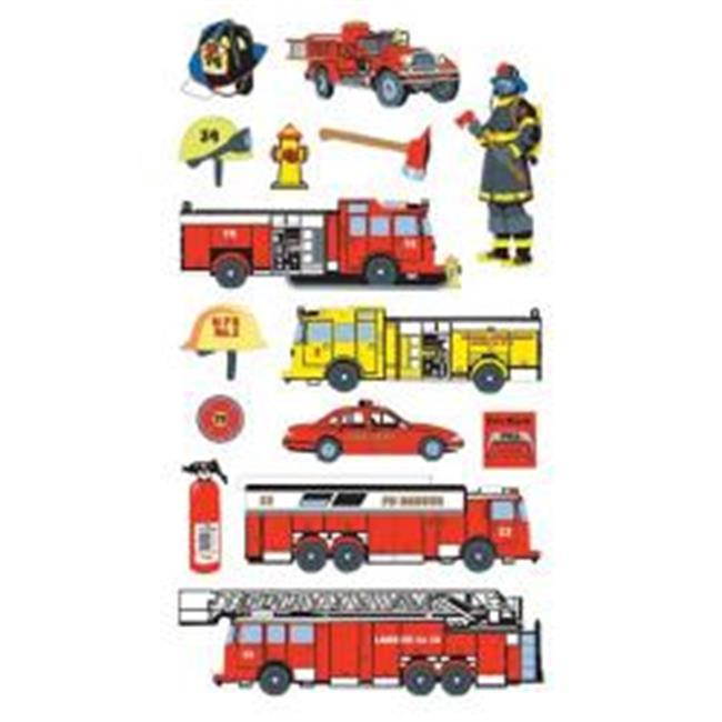 Sticko SPSG160 Classic Stickers - Fire Department