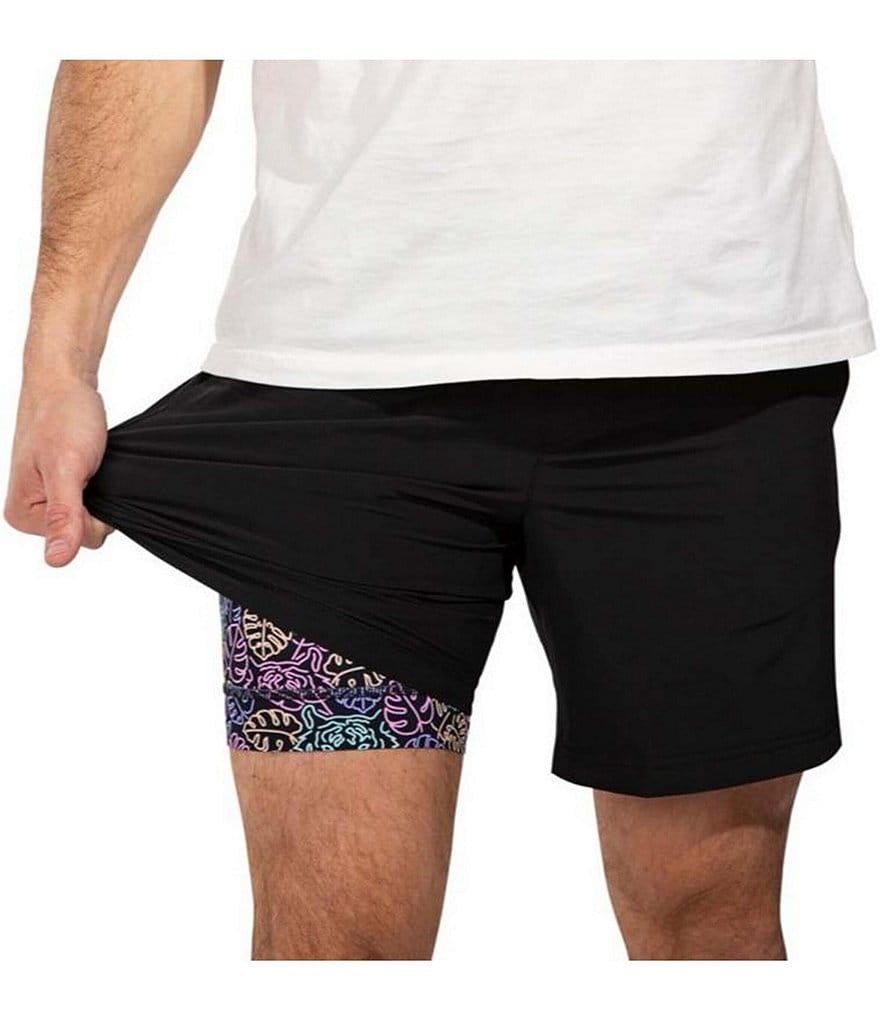 Chubbies The Wilds 7#double; Inseam Compression Lined Shorts
