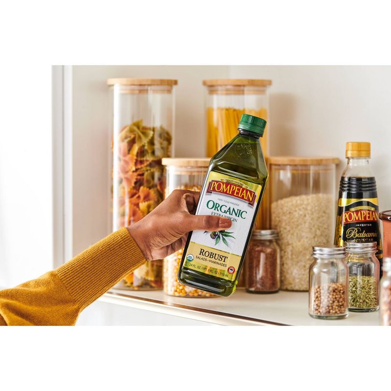 Pompeian Organic Robust Extra Virgin Olive Oil - 32oz