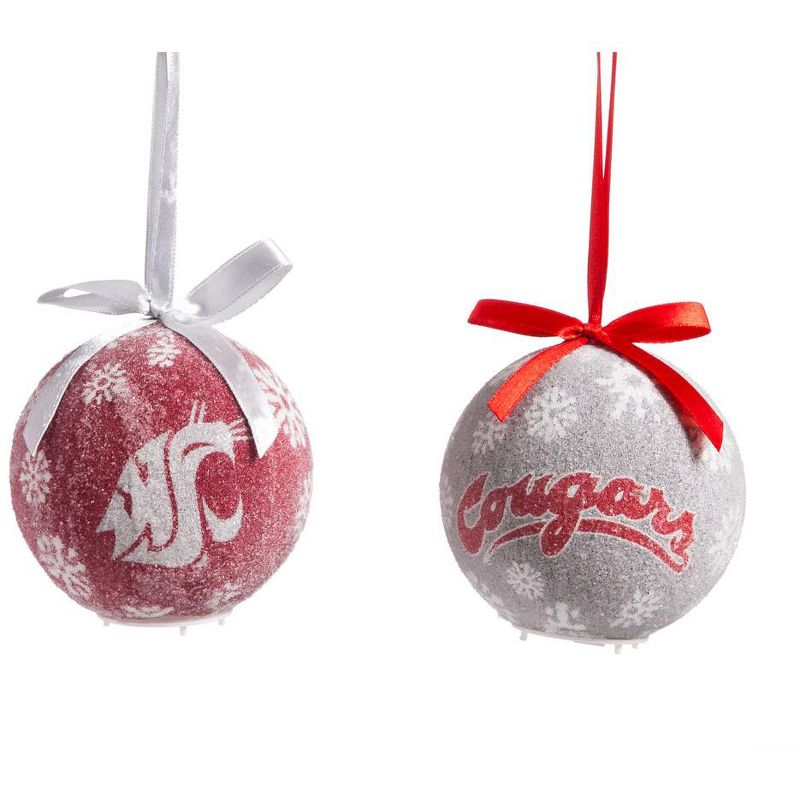 Evergreen Washington State LED Boxed Ornament Set