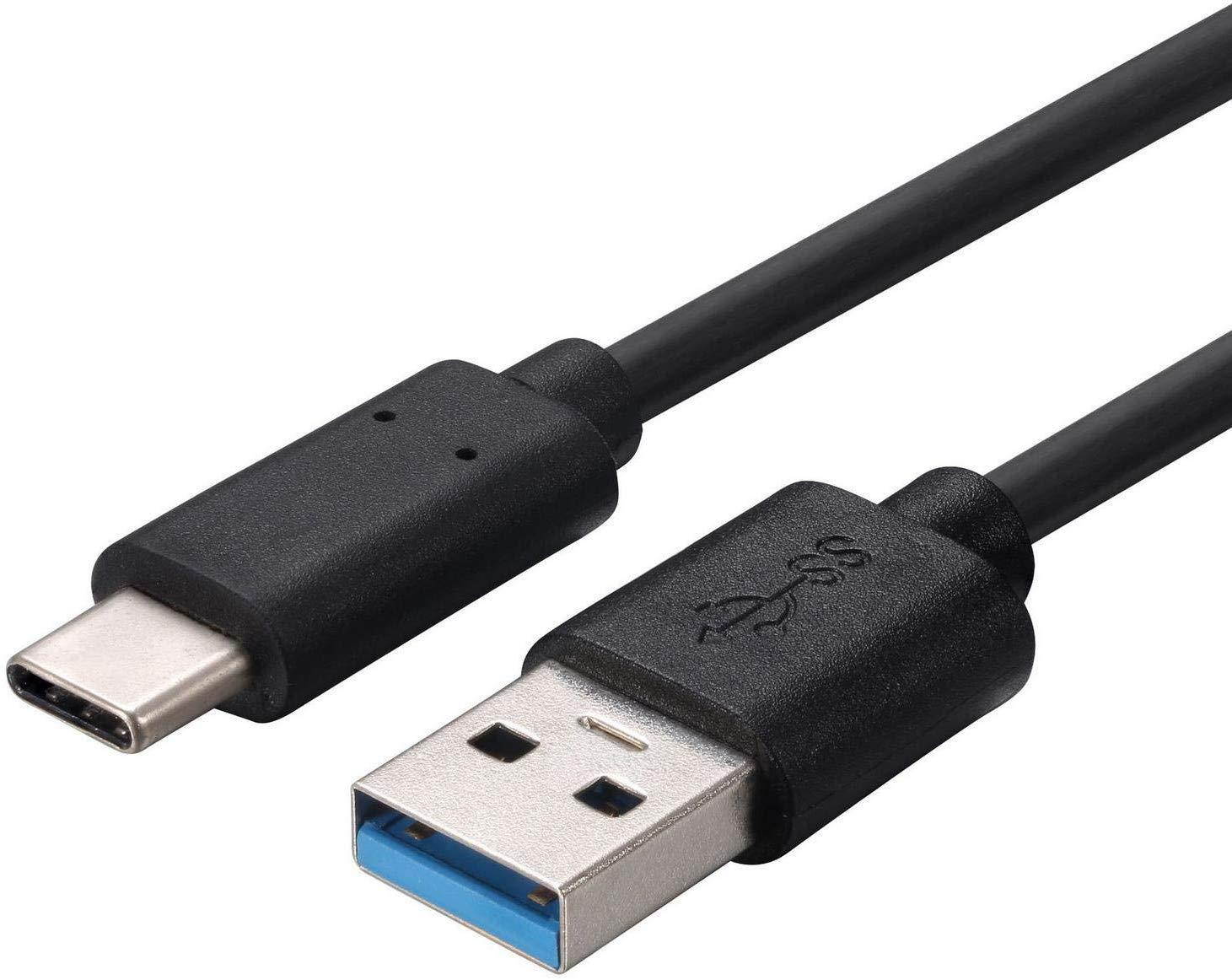USB Type-C to USB Type-A Male USB 3.1 Gen2 Adapter Charger Cable for iPad Pro Galaxy S10 S9 Note 10+ 10 9 Tab S4 Nintendo Switch- 3.2 Feet (1 Meter) - Black