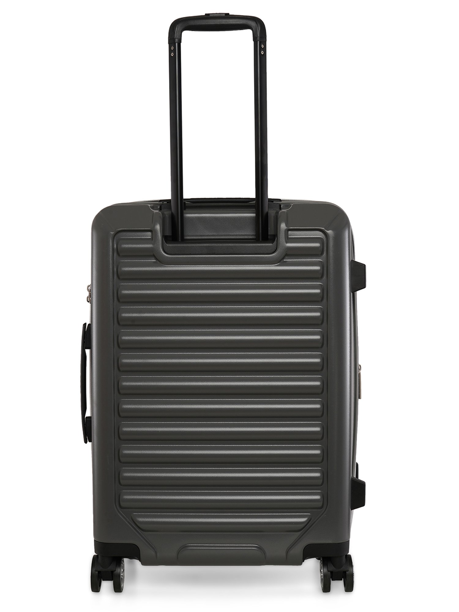 Calvin Klein Odyssey Charcoal ABS Hard Medium Trolley - 24 cms