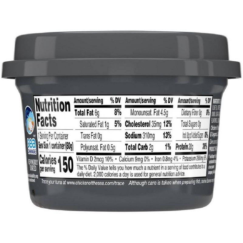 Chicken of the Sea Infusions Cracked Black Pepper Tuna - 2.8oz