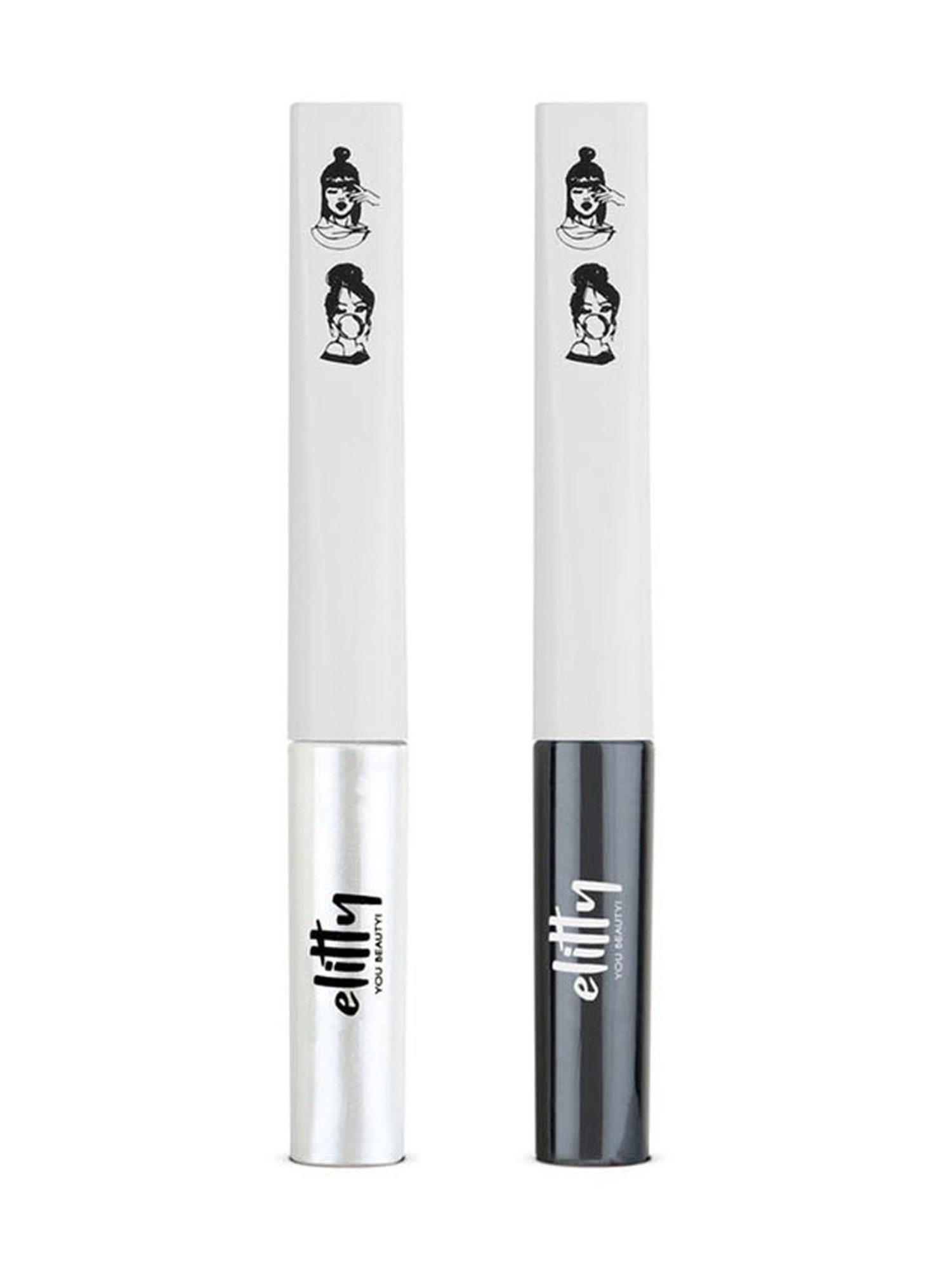 Elitty Eye Gotta Feeling Yin Yan Eyeliner Combo, Pack of 2