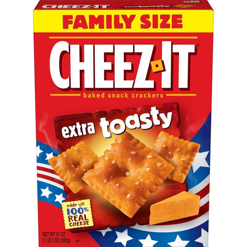 Cheez-It Extra Toasty RWB - 21oz