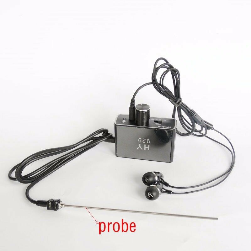 High Strength Super Sensitive Wall Microphone Voice Bug/Ear Listen Through Wall Contact/Probe Microphone Amplifier System Spy Listen Device Voice Bug HY929 F999b