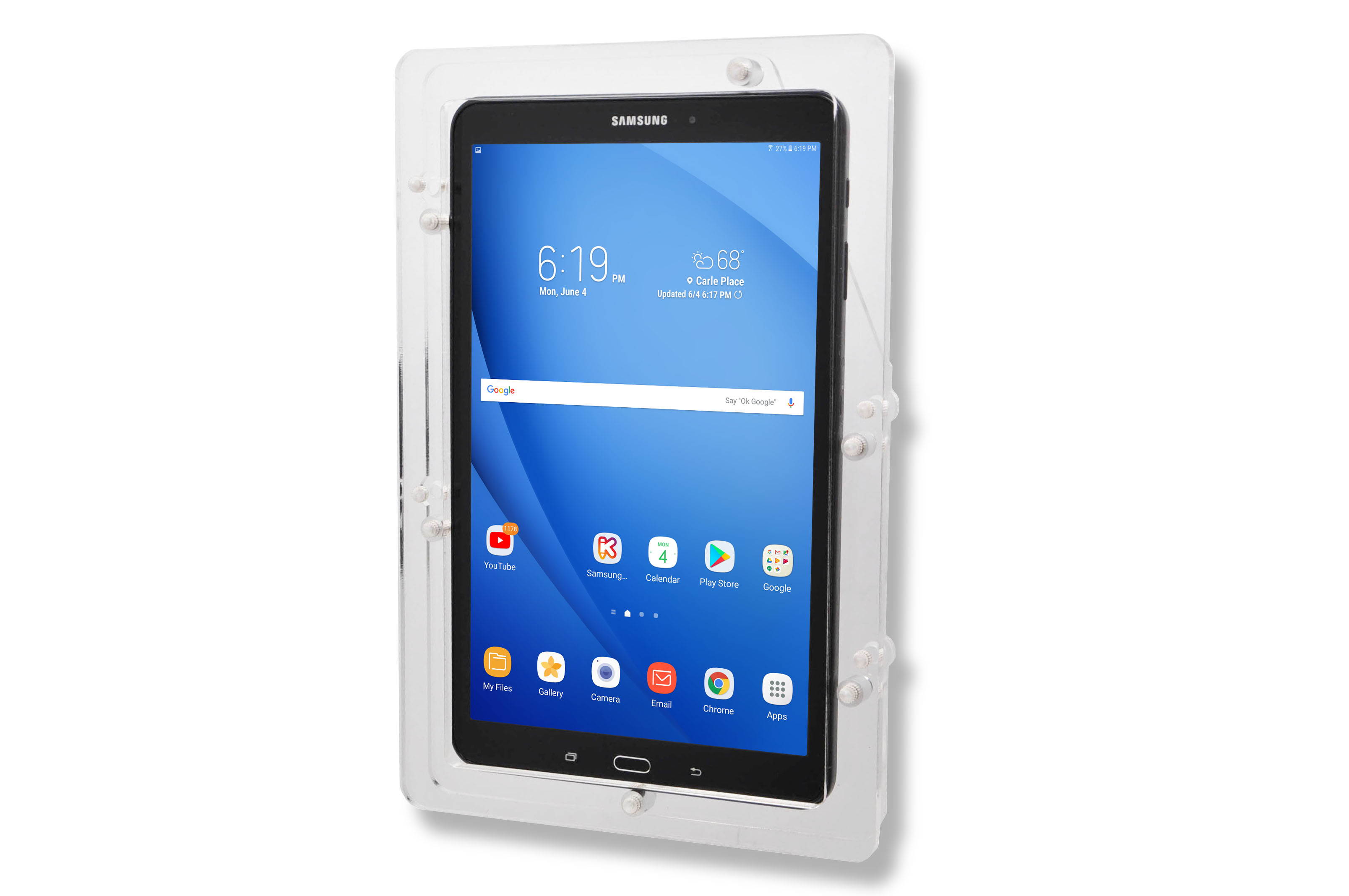 TABcare Samsung Galaxy TAB S3 9.7 Security Anti-Theft Kit for Kiosk, POS, Store, Show Display (Wall Mount, VESA)