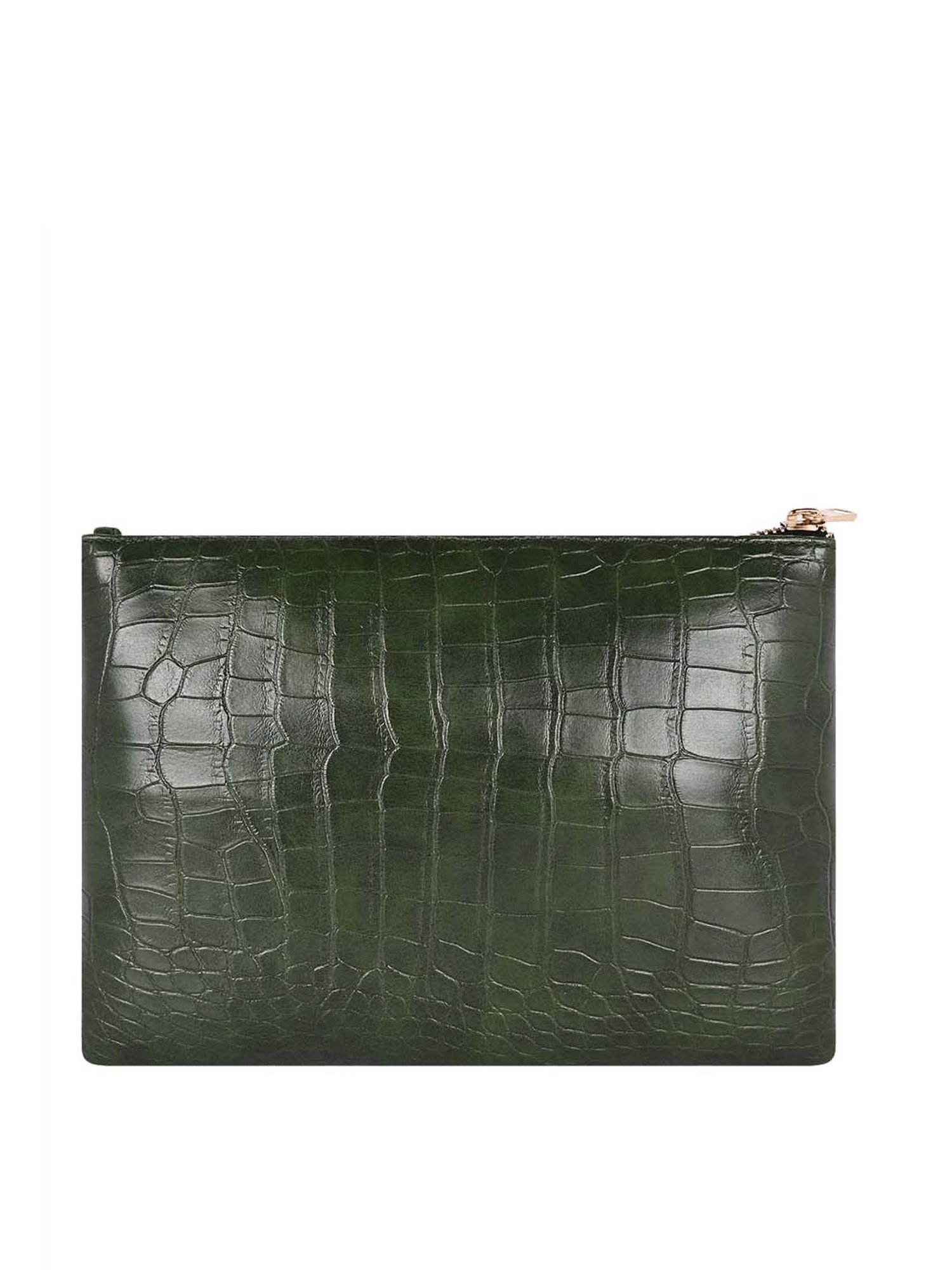 Bagsy Malone Green Textured Pouch