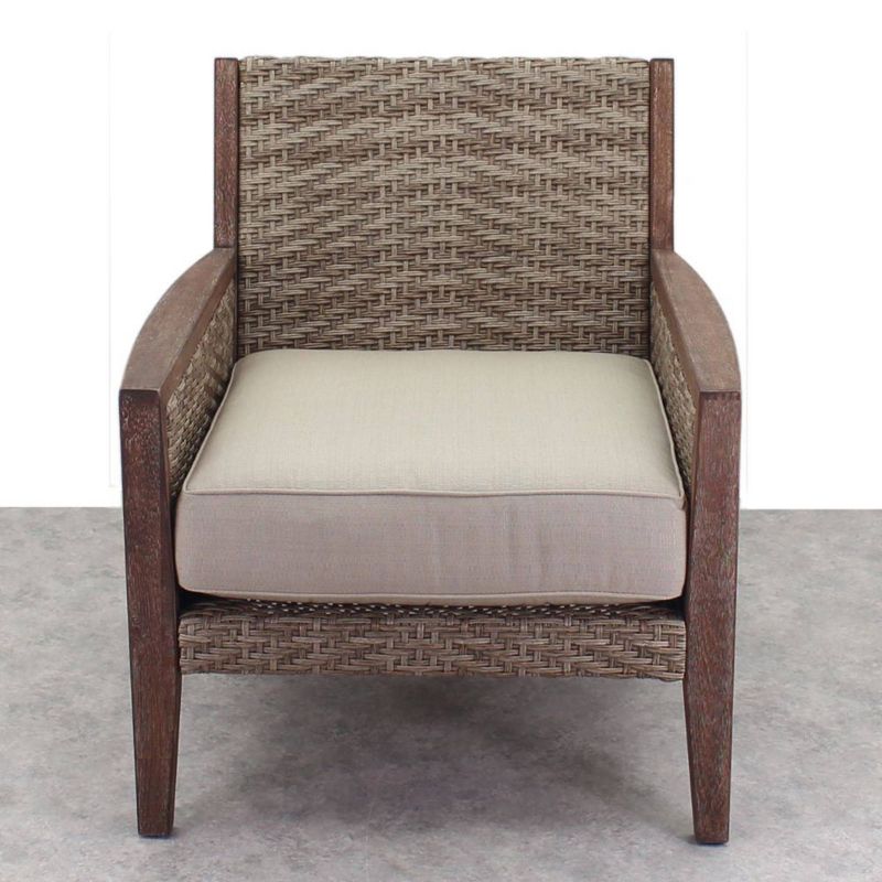Buena Vista Club Chair - Brown - Courtyard Casual