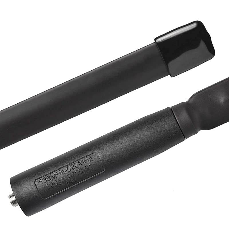 Dual Band VHF UHF 136520MHz 283 inch Foldable CS Tactical SMA Female Ham Radio Antenna for Kenwood Wouxun Baofeng BFF8HP UV5R UV82 BF888S GT3 Handheld Ham Two Way Radio Walkie Talkie